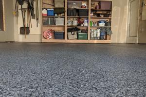 Floor Coated in Nightfall Flakes